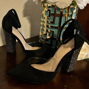 ALDO Women's Nicholes Block Heel Pumps Black Size 6